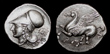 Corinth Stater Greece 400-350 BC fine silver replica coin Corinth Stater Greece 400-350 BC fine silver replica coin